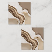 数々の図の目的ノートカースタイリッシュド ノートカード (正面/裏面)