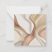 数々の図の目的ノートカースタイリッシュド ノートカード (裏面)