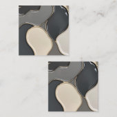 数々の図の目的ノートカースタイリッシュド ノートカード (正面/裏面)