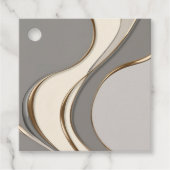 数々の図の目的メッセージカードスタイリッシュ フェイバータグ (正面)