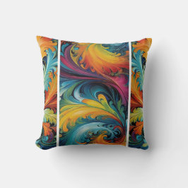 数々の抽象芸術 クッション