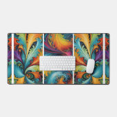 数々の抽象芸術 デスクマット (キーボード&マウス)