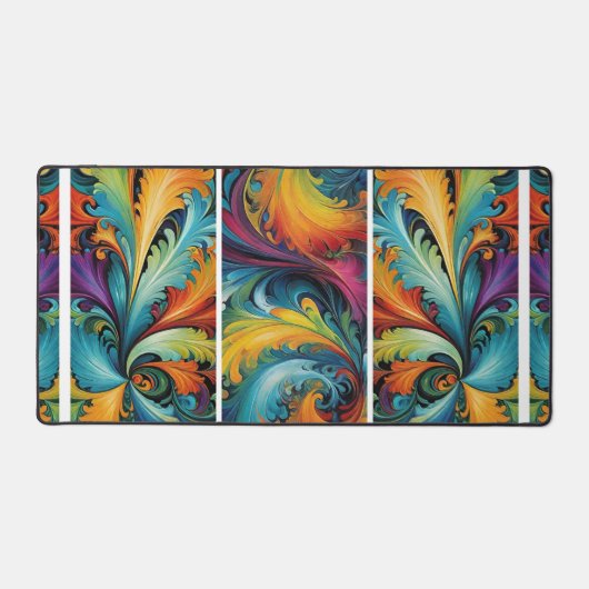 数々の抽象芸術 デスクマット (正面)