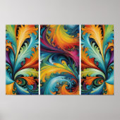 数々の抽象芸術 ポスター (正面)