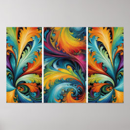数々の抽象芸術 ポスター