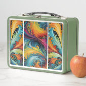 数々の抽象芸術 メタルランチボックス (インサイチュ)