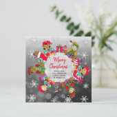 数々の文化的かわいいお洒落小妖精や小人 カード (スタンド正面)