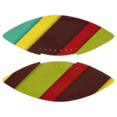 数々の斜めストライプ色 アメリカンフットボール (パネル)