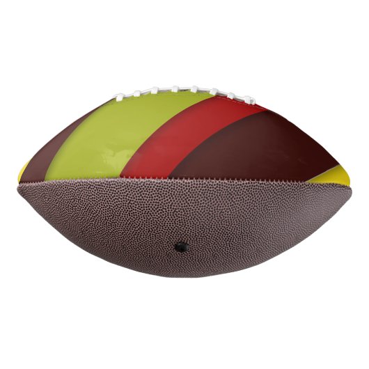 数々の斜めストライプ色 アメリカンフットボール (回転270)