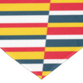 数々の斜めストライプ色 テーブルクロス (アングル)