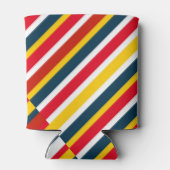 数々の斜めストライプ色 缶クーラー (裏面)