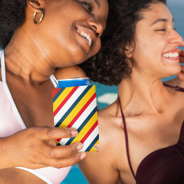 数々の斜めストライプ色 缶クーラー