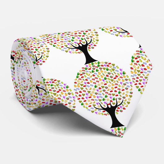 数々の果樹サンダー_コーブ ネクタイ (ロール)