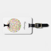 数々の果樹サンダー_コーブ ラゲッジタグ (正面横)