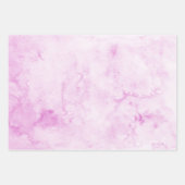 数々の水の色エレガント ラッピングペーパーシート (正面3)