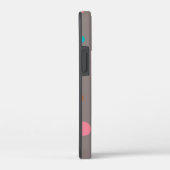 数々の水彩画のドット3 Case-Mate iPhoneケース (裏面 / 右)