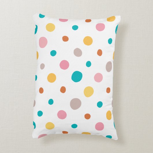 数々の水彩画 アクセントクッション (裏面(縦))