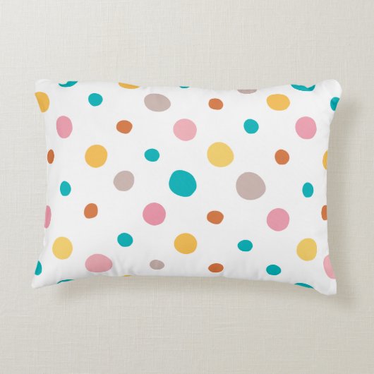 数々の水彩画 アクセントクッション (裏面)