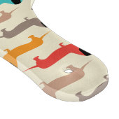 数々の犬模様 カッティングボード (角)