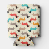 数々の犬模様 缶クーラー (裏面)