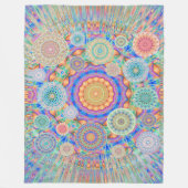 数々の節 フリースブランケット (正面)