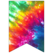 数々の絞り染め バンティングフラッグ (第2の旗)