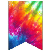 数々の絞り染め バンティングフラッグ (第3の旗)