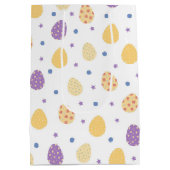 数々の色のイースター卵 ミディアムペーパーバッグ (裏面)