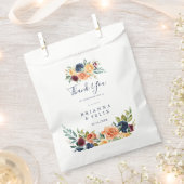 数々の色のエレガントフローラあり結婚 フェイバーバッグ (クリップ留めされた状態)