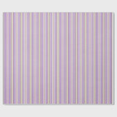 数々の色のギフトストライプのラップ ラッピングペーパー (フラット)