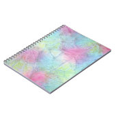 数々の色のバぼやけラー手帳 ノートブック (左側)