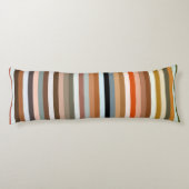 数々の色のパタストライプのーン ボディピロー (裏面)