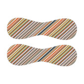 数々の色のパタストライプのーン 野球ボール (パネル)