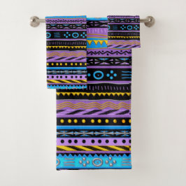 数々の色のモダン布製バスタオル バスタオルセット