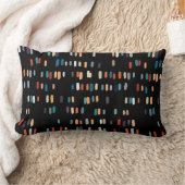 数々の色の不規則な長方形 ランバークッション (ブランケット)