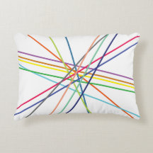 数々の色の十字線