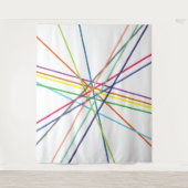 数々の色の十字線 タペストリー (正面)