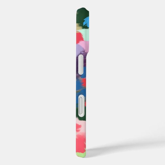 数々の色の名モダンパーソナライズされた前(青) Case-Mate iPhoneケース (裏面 / 右)