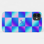 数々の色の幾何パタ鮮やかーンデザイン Case-Mate iPhoneケース (裏面(横))