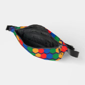 数々の色の幾何学的ファニーパック ファニーパック (見開き)