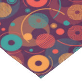 数々の色の幾何形状パターン テーブルクロス (アングル)