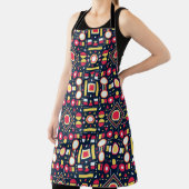 数々の色の幾何形状 エプロン (インサイチュ)