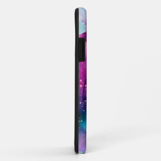 数々の色の抽象芸術絵画のケース Case-Mate iPhoneケース (裏面/右)