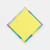 数々の色の正方形紙 スタンダードランチョンナプキン (角)