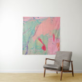 数々の色の油絵を描テクス。抽象芸術アートバック タペストリー (インサイチュ(横))