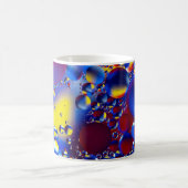 数々の色の泡 コーヒーマグカップ (中央)