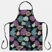 数々の色の熱帯葉5 エプロン (正面)