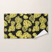 数々の色の熱帯葉7 バスタオルセット (ハンドタオル)