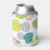 数々の色の熱帯葉 缶クーラー (缶正面)