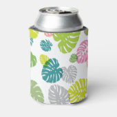 数々の色の熱帯葉 缶クーラー (缶裏面)